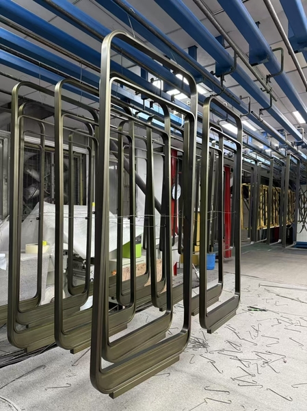 Foshan Mingxinlong Stainless Steel Co., Ltd. linea di produzione del produttore