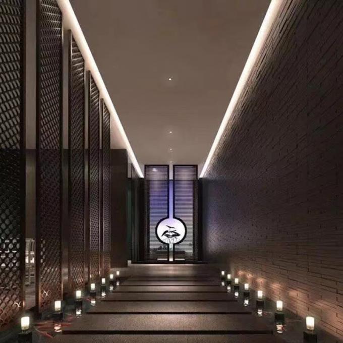 Divisori da pavimento a soffitto personalizzabili Divisori da ambiente medio Divisori da ambiente in metallo Screens in acciaio inossidabile & Divisori da ambiente 8