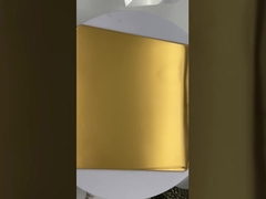 specchio rosso oro lamiere in acciaio inossidabile-