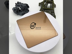 Fogli di acciaio inossidabile in bronzo a vibrazione