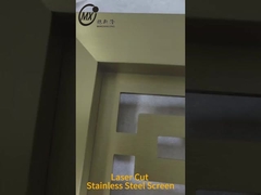 campioni di schermo di taglio laser in acciaio inossidabile