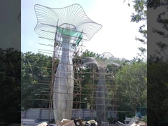 Scultura in acciaio inossidabile