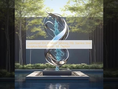 Produttori di sculture in acciaio inossidabile per esterni