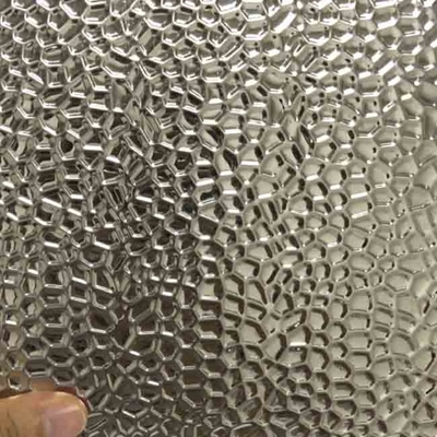 Modello del favo dello strato impresso titanio nero di acciaio inossidabile