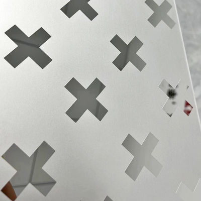 Prezzo buono Piccolo strato d'incisione parziale su ordinazione di acciaio inossidabile dello specchio 8K del campione in linea