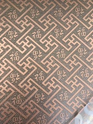 Buon prezzo Oro impermeabile della lucidatura dello strato 304 di acciaio inossidabile dell'elevatore inciso in linea