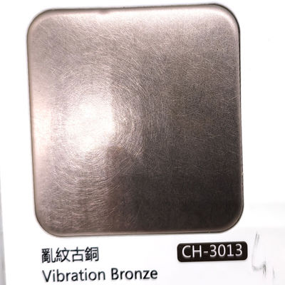 Prezzo buono Prezzo di qualità superiore del piatto Ss304 di acciaio inossidabile del rame di vibrazione in Cina in linea