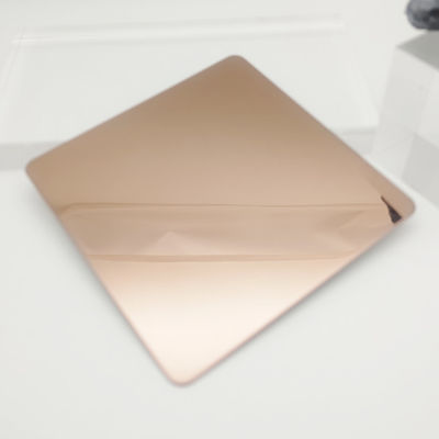 Prezzo buono 304 in acciaio inossidabile pareti decorati colore rosa super 8K in linea