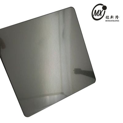 Prezzo buono Prezzo di fabbrica Decorazione a vibrazione nera Piastra in acciaio inossidabile Spessore da 0,3 a 3 mm in linea