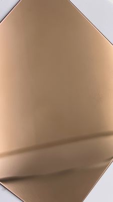 Buon prezzo Copper Bronze Mirror 8K in acciaio inossidabile 304 201 316 in linea