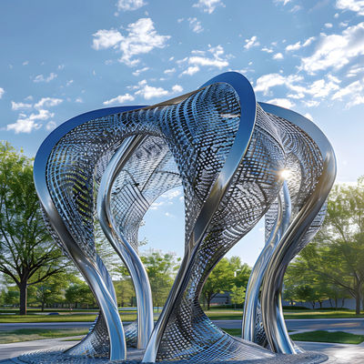 316L Stainless Steel Sculpture Street