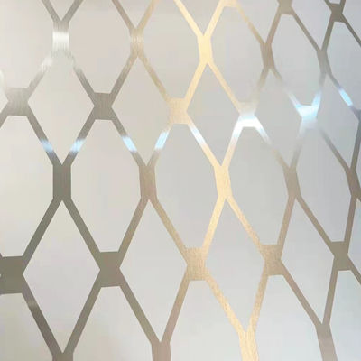 Buon prezzo Acid Etching Hairline Grigio lamiera in acciaio inossidabile PVD Plating Titanio Elevatore pannelli di porta in linea