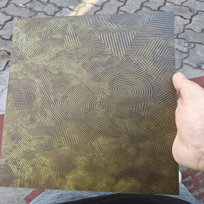 Buon prezzo Piattaforma in acciaio inossidabile colorata all'ingrossoTessura metallica + colori ricchi, creando uno spazio estetico moderno in linea