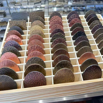 Prezzo buono Manifattura martello modello lamiera in acciaio inossidabile per il design artistico in linea