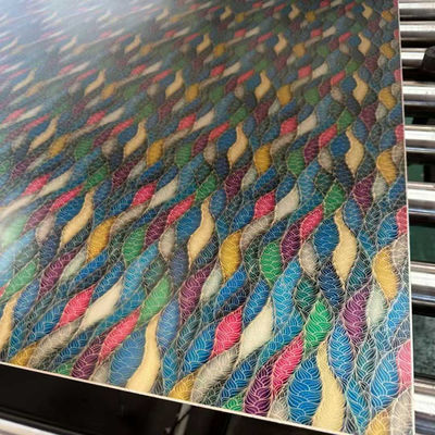 Prezzo buono Nuovo progetto di ingegneria colorato decorazione in acciaio inossidabile pannello di finitura antica in acciaio inossidabile foglio distressed in linea