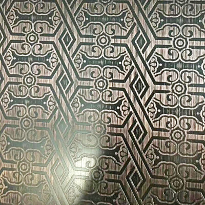 Prezzo buono Rivestimento Pvd in superficie in rilievo 1000Mm 1219Mm 1500Mm Larghezza lamiera in acciaio inossidabile in linea