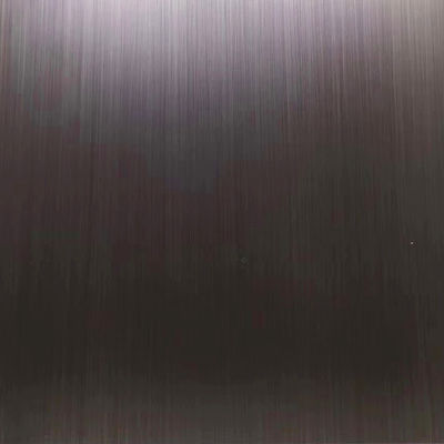 Prezzo buono 0.5 1.5 2.5 mm Spessore Pvd Rivestimento Antico spazzolato Hairline Decorative lamiera di acciaio inossidabile Wall Elevator in linea