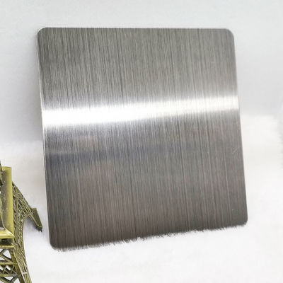 Buon prezzo Black Brushed Stainless Steel Sheet 4x8 Sheet | 304 Grade in linea