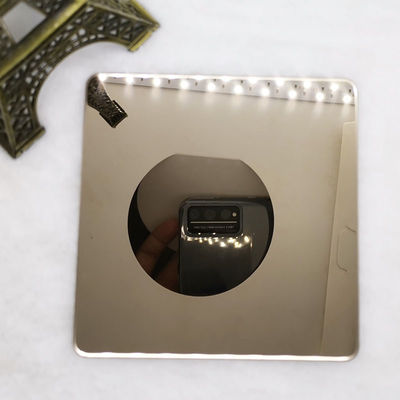 Prezzo buono Impronta digitale dello specchio della BV GB TUV Champagne Gold Stainless Steel Sheet 304 anti in linea