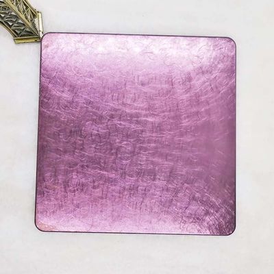 Buon prezzo Strato PVD antiusura BV di Rose Red Colored Stainless Steel di vibrazione della perla in linea