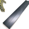Matte Black Stainless Steel Tile fatto saltare perla sistemare metallo 15mm 2000mm 3050mm