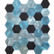 Tessere di alluminio 12*12in antiruggine di Hexago del metallo di vibrazione