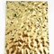 Strato di acciaio inossidabile dell'ondulazione dell'acqua di colore dell'oro dello specchio per la decorazione del soffitto
