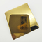 Lamiere in acciaio inossidabile color oro Placcatura PVD super specchio Metallo decorativo color titanio