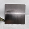 linea sottile spazzolata nera dello strato di acciaio inossidabile di 0.35mm