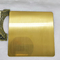 Rivestimento spazzolato dell'anti dell'impronta digitale PVD dello specchio dell'oro di acciaio inossidabile saia dello strato