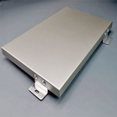 Champagne Gold Beadblasted in acciaio inossidabile Honeycomb Panel Angle Code Installazione
