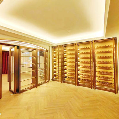 Prezzo buono Frigorifero più fresco commerciale degli armadietti di esposizione del vino di acciaio inossidabile di BACCANO 201 del ODM in linea