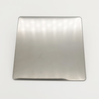 Buon prezzo lamiera di acciaio inossidabile colorata grigio 8K per la decorazione interna dell'hotel KTV in linea