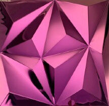 Prezzo buono Decorazione della parete di Violet Pink Stereo Background Brick delle tessere di acciaio inossidabile di 300×300MM in linea