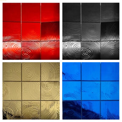 Prezzo buono Tessera del quadrato del metallo per Backsplash per la decorazione domestica in linea