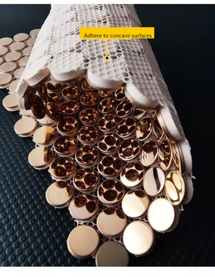 Prezzo buono Piastrelle di mosaico in acciaio inossidabile Backsplash Piastrelle di bordo rotondo in acciaio inossidabile in linea