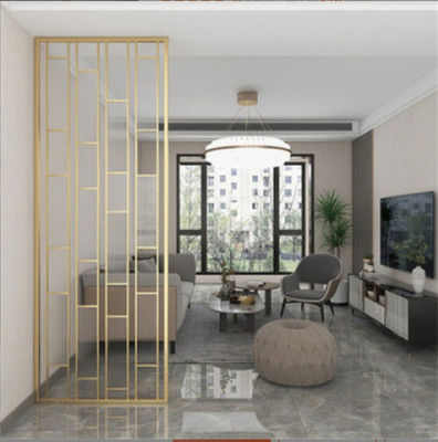 Prezzo buono Disegno di vetro in metallo in acciaio inossidabile decorato Hotel Ristorante Parete di sfondo in linea