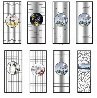 Prezzo buono Pannello divisore di parete personalizzato Particole del soggiorno Paesaggio Verniciatura dello schermo metallico in linea