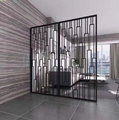 Prezzo buono Art Hollow Metal Stainless Steel Screen Partition Hotel Porta d'ingresso Parete di sfondo in linea