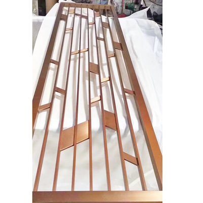 Prezzo buono 304 rosa oro bronzo linea di capelli divisori in acciaio inossidabile spazzolato divisori in acciaio inossidabile in linea