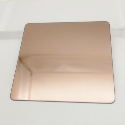 Prezzo buono 304 in acciaio inossidabile lamiera piana metallo espandito anti-impronta digitale PVD rivestimento in linea