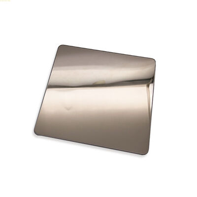 Prezzo buono SS304 T Forma in acciaio inossidabile foglio decorativo di metallo 4000mm Lunghezza in linea