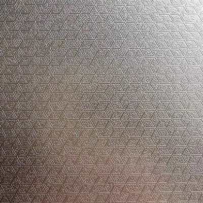 304 lamiere in acciaio inossidabile colorate PVD in argento spazzolato a fiocco per campione gratuito