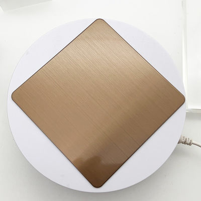 Prezzo buono Rivestimento ceramico Arredamento Illuminazione Arredamento Oro Rosa Oro Colori PVD Superficie di lamiera in acciaio inossidabile in linea