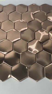 Prezzo buono Dischi in acciaio inossidabile Quadri divisori vetro Ceramica mosaico in linea