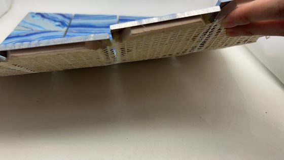 Prezzo buono Piastrelle di mosaico di alluminio 8k foglio specchio 300mm x 300mm rivestimento PVD in linea