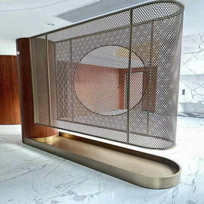 Prezzo buono 304 Morden Hollow Custom Design Entrata Partiglia in acciaio inossidabile in linea