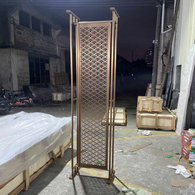 Prezzo buono Schermi in acciaio inossidabile decorativi personalizzati pannelli esterni interni giardino albergo home pannelli schermo laser taglio metallo divisori pannello in linea
