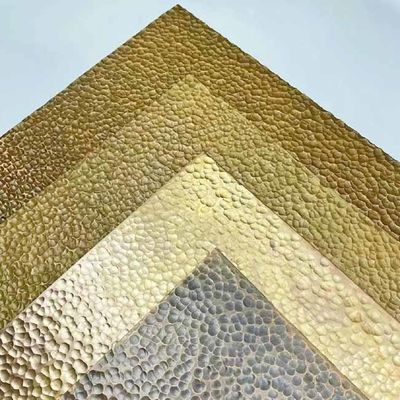 Prezzo buono Pelle di acciaio inossidabile colorate specchiate, spazzolate, ghiacciate, personalizzate per soddisfare diverse esigenze di progettazione in linea