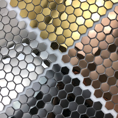 Mosaica in acciaio inossidabile
